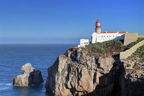 Lighthouse On Cape St. Vincent Photograph by Vuk8691 - Fine Art America