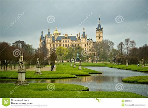 Schwerin Castle in Northern Germany Stock Photo - Image of historic, culture: 38328516