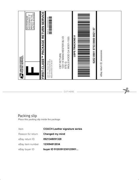 How To Get A Return Shipping Label From Ebay - 1stadenium