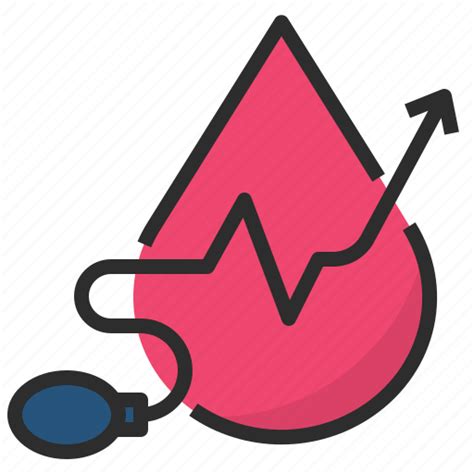 Blood, health, high, hypertension, pressure icon - Download on Iconfinder