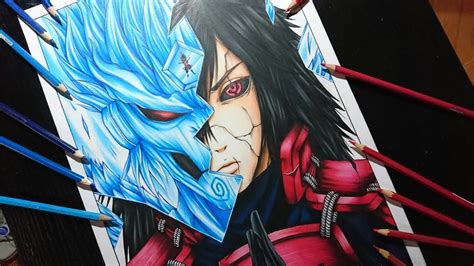 Madara X Susanoo Drawing | Tokame Art #madara - YouTube