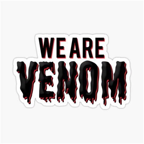 Marvel Venom Stickers | Redbubble