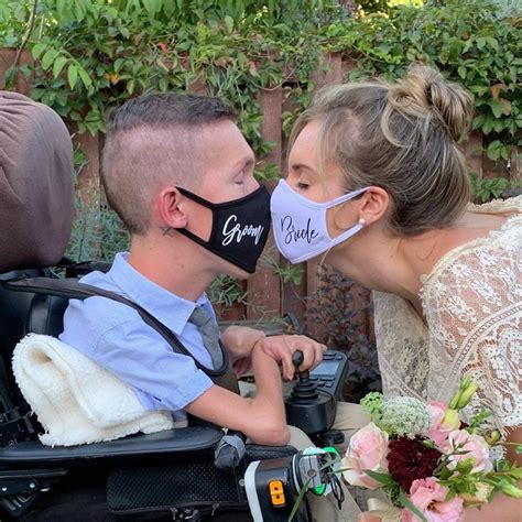 Bride 'disgustingly' trolled for marrying partner with a disability