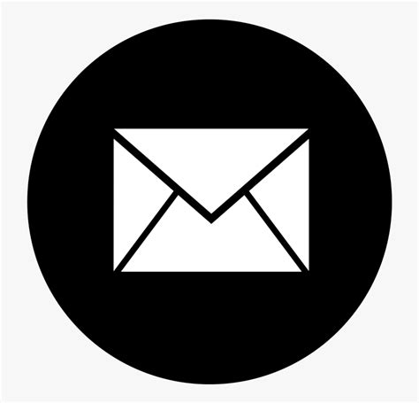 Gmail Logo Png Black And White , Free Transparent Clipart - ClipartKey