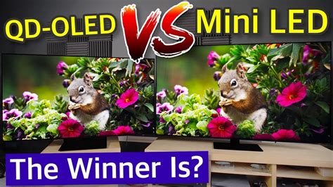 QD-OLED vs Mini LED - Don't Buy the 𝗪𝗥𝗢𝗡𝗚 TV! - YouTube