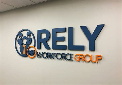 Lobby Sign | Custom Corporate Signage | Law Office Indoor Signs