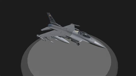 SimplePlanes | F-16C Block50 USAF(More refined improvements)