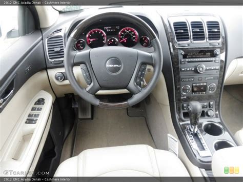 Cashmere Interior Dashboard for the 2012 GMC Acadia Denali #53142064 ...