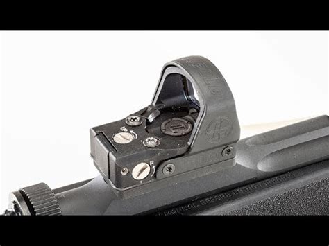 Skinner Sights Mounting Plate for Leupold DeltaPoint Pro on a Ruger PC Carbine #510 - YouTube