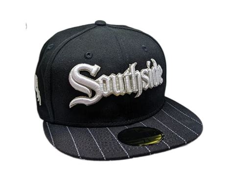 Chicago White Sox Southside City Connect Stripes Black 59Fifty Fitted ...