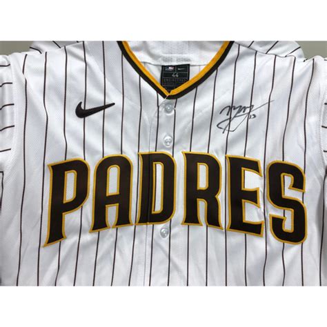 Replica Jersey Autographed by Manny Machado | San Diego Padres Auctions