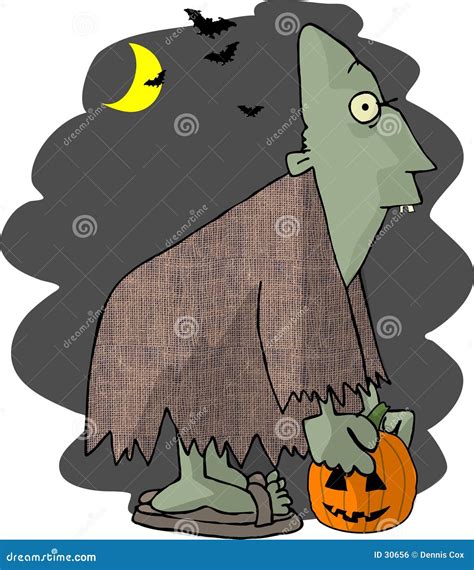 Halloween Ghoul Royalty Free Stock Image - Image: 30656