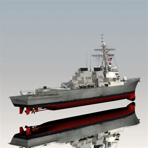 3d uss john paul jones model