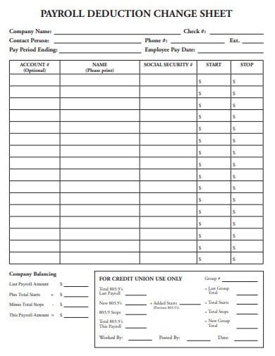 25+ Payroll Template Google Sheets | DocTemplates