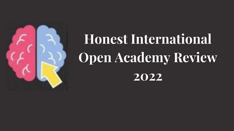 Honest International Open Academy Reviews 2022