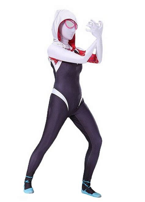 Ladies Ghost Spider-Verse Gwen Stacy Costume