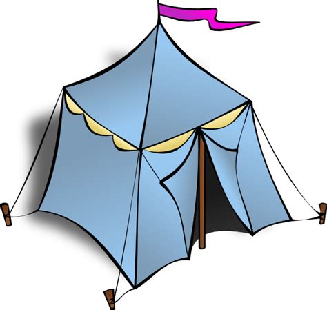 Tent clip art (110215) Free SVG Download / 4 Vector