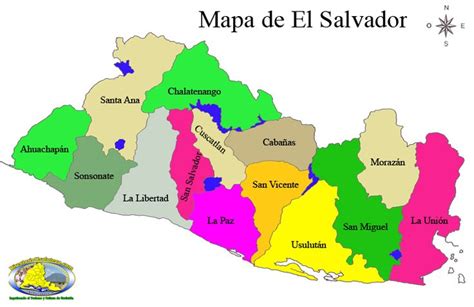 Mapa de el salvador | Imágenes de mapas, El salvador, Portadas de matematicas