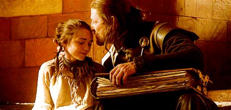 Eddard and Arya Stark | Arya stark, Roleplay characters, Gif game of ...