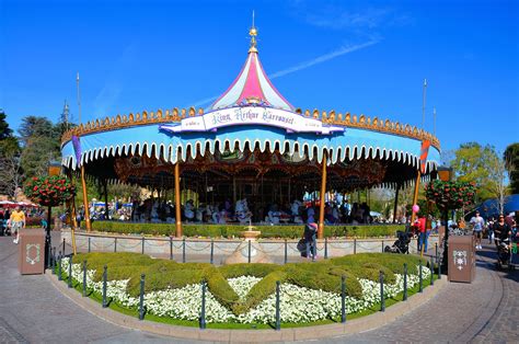King Arthur Carrousel in Fantasyland at Disneyland in Anaheim ...