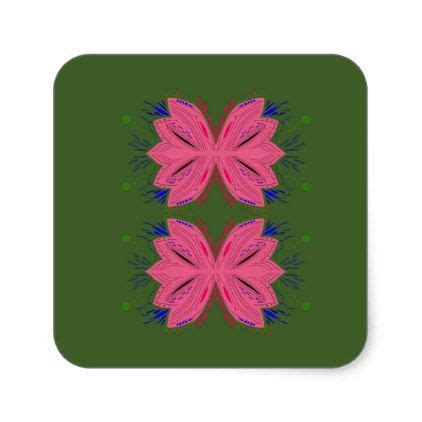 Design elements pink green square sticker | Design elements, Design ...