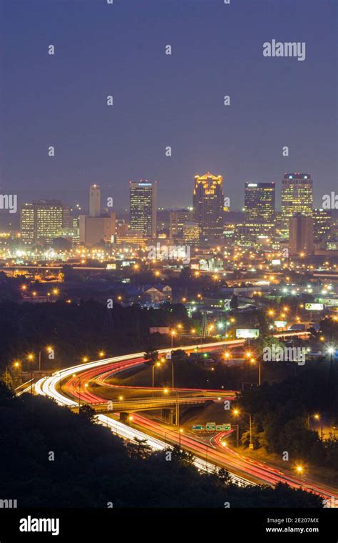 Birmingham Skyline Night High Resolution Stock Photography and Images - Alamy