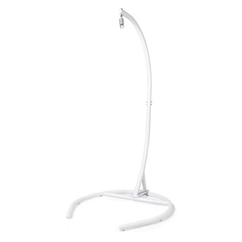 TheirNear Hammock Chair Stand(Stand Only), White C Stand for Hanging Egg Chair/Swing Chair ...