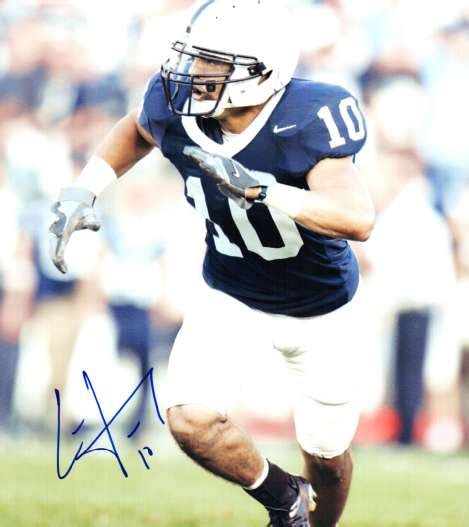 Autographed CURT WARNER 8x10 Penn State Photo - Main Line Autographs