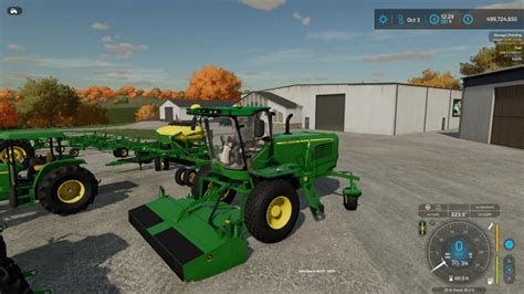 John Deere W235 Mower - FS22 Mod | Mod for Farming Simulator 22 | LS Portal