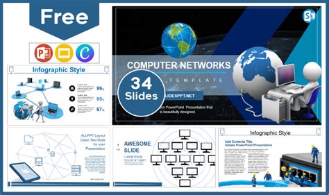 Computer Networking Template - PowerPoint Templates and Google Slides