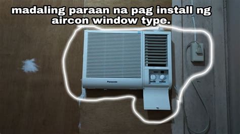 Window Type Aircon Installation