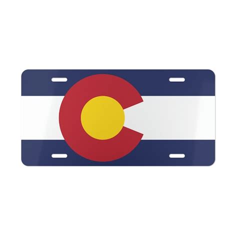 Colorado License Plate Frames - Etsy