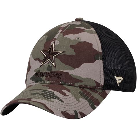 Pro Line Dallas Cowboys Jungle Camo Trucker Hat