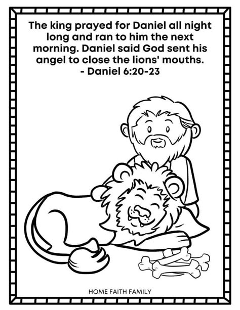 36+ Daniel And The Lions Den Coloring Page - MaekeCaitlen