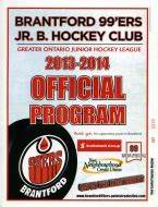 Brantford 99ers 2013-14 roster and scoring statistics at hockeydb.com