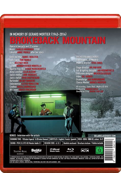 Brokeback Mountain Dvd Cover