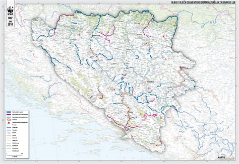 rijeke u bosni i hercegovini karta Identifikacija najvrijednijih riječnih ekosistema Republike ...