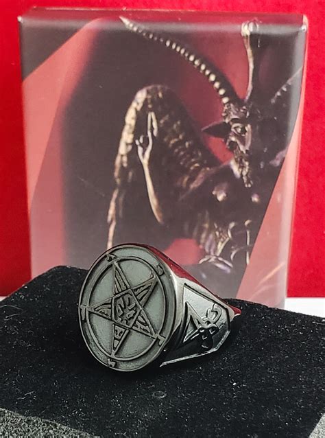 Sigil of Baphomet Ring | Club Satan