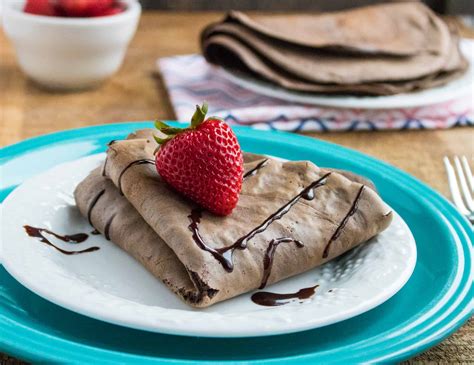 Chocolate Dessert Crepes Recipe