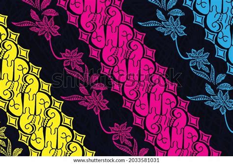 Indonesian Batik Motifs Very Distinctive Patterns Stock Vector (Royalty Free) 2033581031 ...