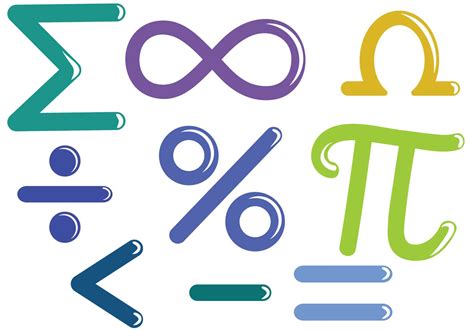 Free Math Symbols Vectors 104158 Vector Art at Vecteezy