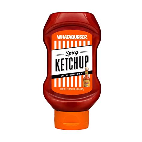 Whataburger Spicy Ketchup with Cholula - Shop Ketchup at H-E-B