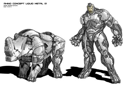 The Amazing Spider-Man 2 Rhino Concept Designs by Robert Simons