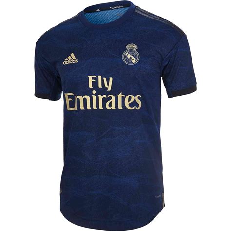 2019/20 adidas Real Madrid Away Authentic Jersey - SoccerPro | Camisa de futebol, Camisas de ...