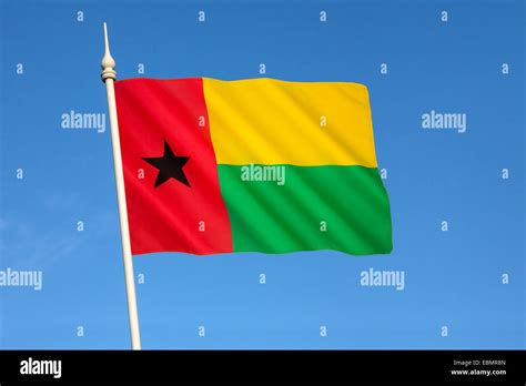 Flag of Guinea-Bissau Stock Photo - Alamy