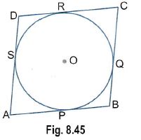 Prove that the parallelogram circumscribing a circle is a rhombus ...