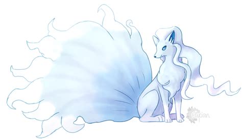 Alola Ninetales by Elycian on DeviantArt