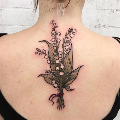 Lily of the valley | Tattoos, Torso tattoos, Beautiful tattoos