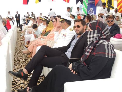 Shahid Afridi With His Family On Naval Day Defence Celebrations ...