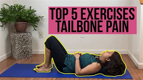 Top 5 Exercises for Coccyx or Tailbone Pain! - Pelvic Rehab Doc! - YouTube